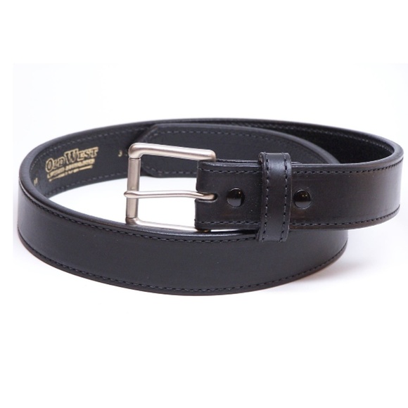 Old West Leather Goods Accessories - Made in USA Solid Leather CCW Concealed Carry Belt